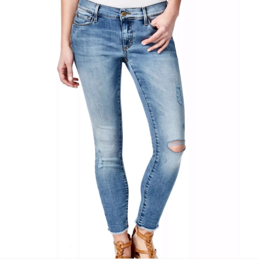 - David Bitton Distressed Ankle Jeans! NEW!